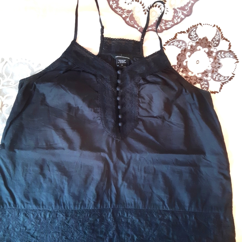 Moda International racer back top